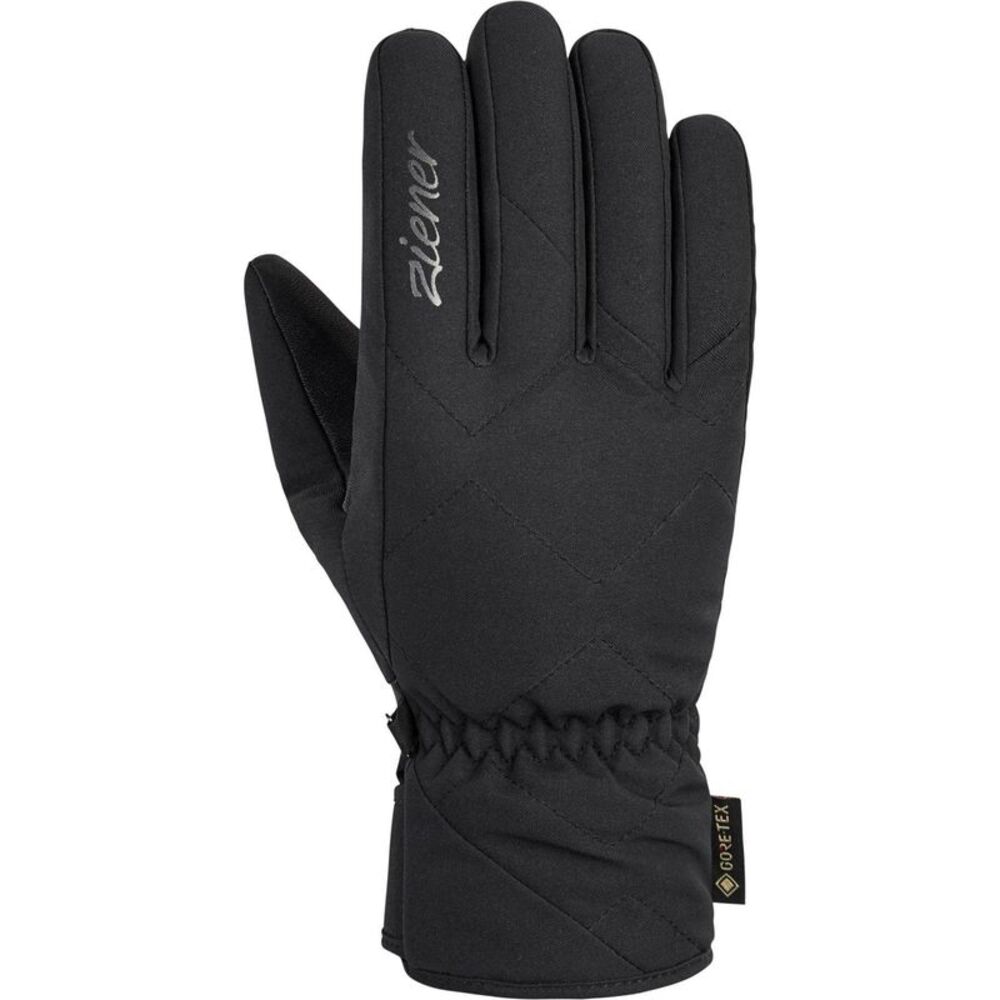 Ziener Womens/Ladies GORE-TEX Quilted Ski Gloves / Black